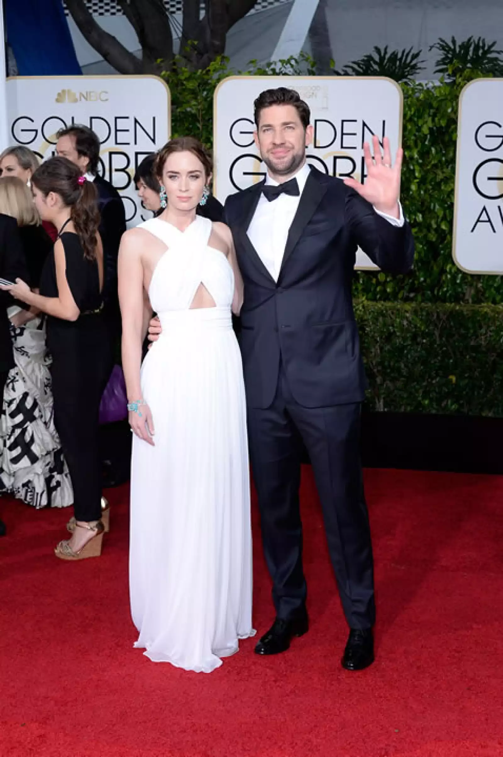Emily Blunt y John Krasinski.
