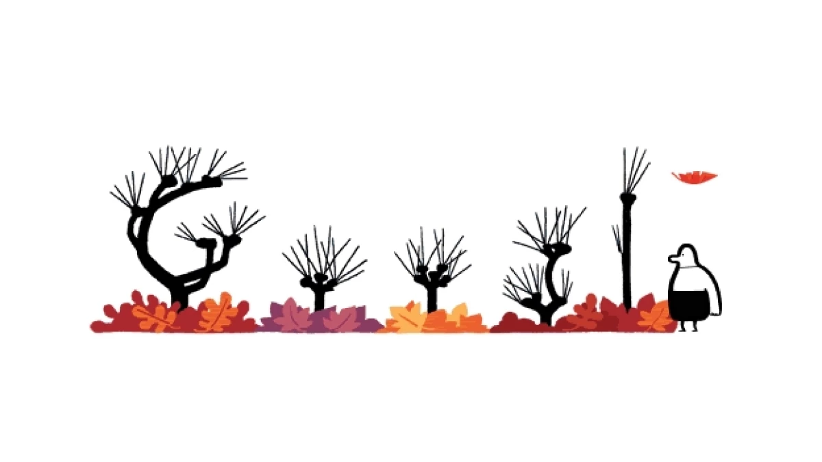Google doodle otoño