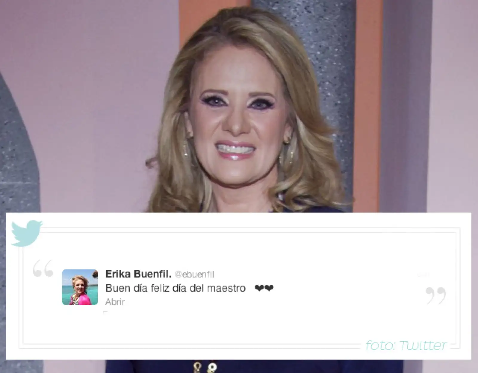 Érika Buenfil.