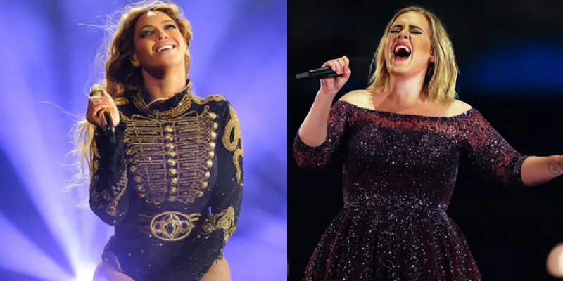 Beyoncé y Adele entre las cantantes mejor pagadas del 2017

