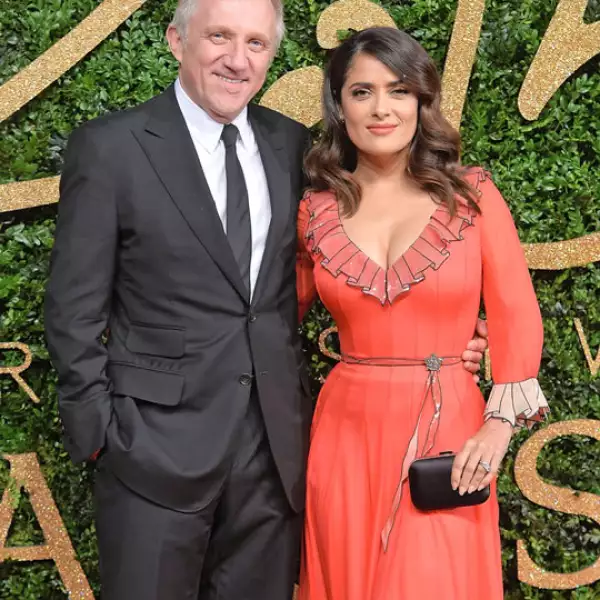Francois Henri Pinault, Salma Hayek.
