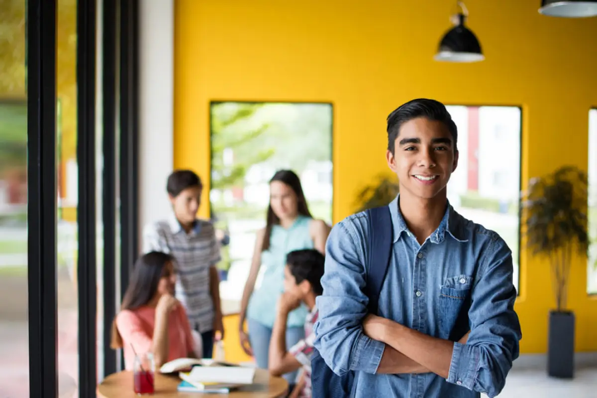 Jóvenes estudiantes