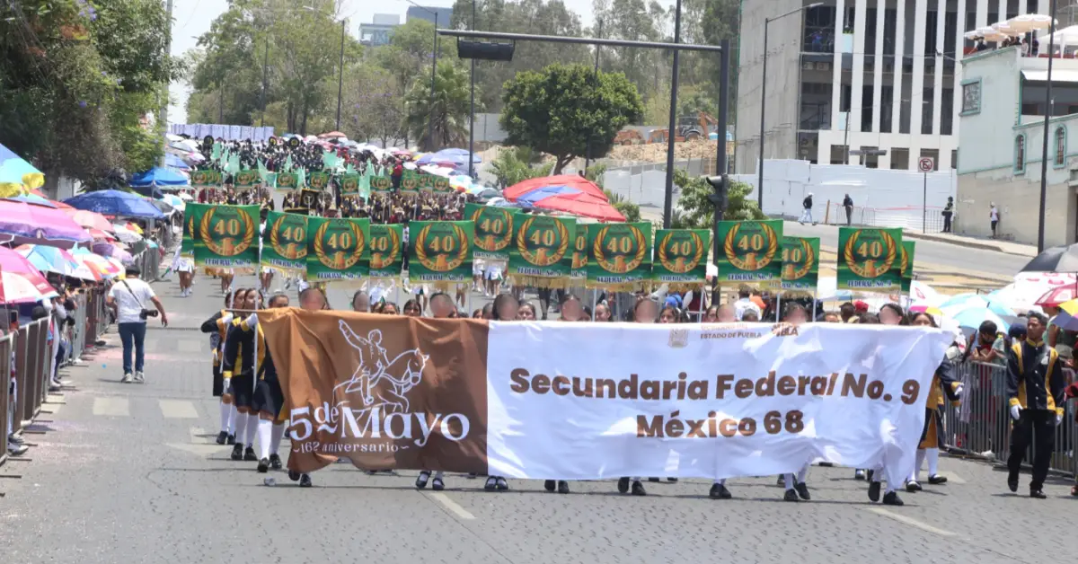 Desfile del 5 de mayo 2025 en Puebla: a qué hora inicia y recorrido