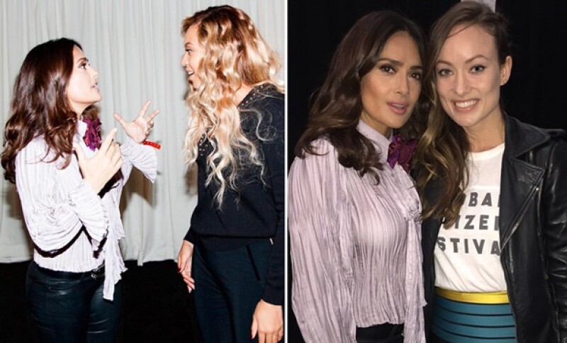 Beyonce y Olivia Wilde también forman parte de sus exclusivas amistades.