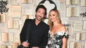Adrien Brody y Georgina Chapman
