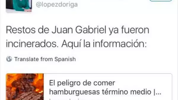 El periodista cometió en Twitter un error que muchos tomaron con gran sentido del humor.