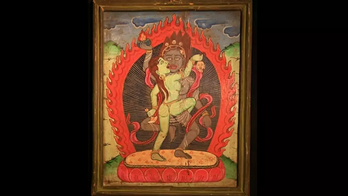 arte museo hindu erotico