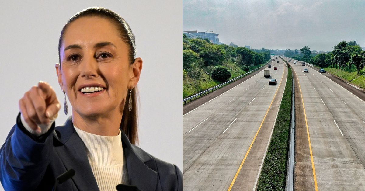 Así es como Sheinbaum planea mejorar las carreteras de México en su gobierno