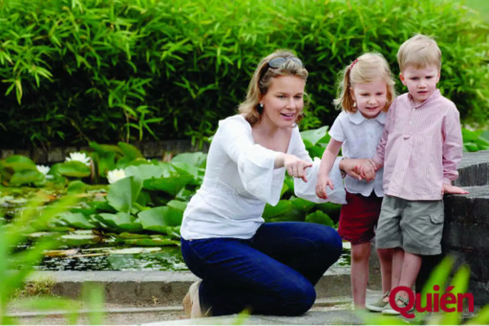 Princesa Matilde de Bélgica, Princesa Elisabeth Therese Marie Helene de Bélgica, Príncipe Gabriel de Bélgica