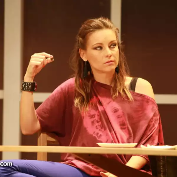 Dominika Paleta en escena.