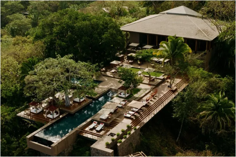 Foto aérea del hotel One&Only Mandarina