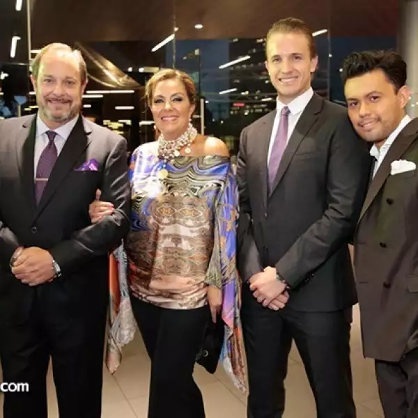 Mario Moreno Ivanova,Tita Marbez,José María Herrera y José Medina