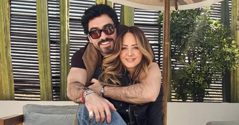 Luis Carlos Origel y Andrea Legarreta