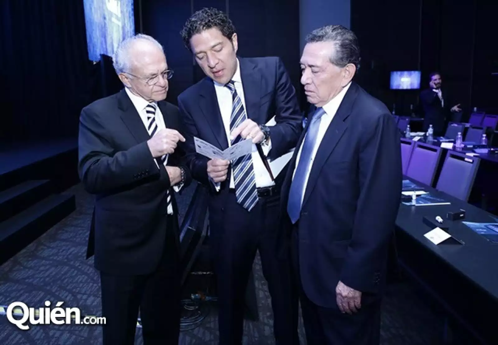 Alfredo Harp, Alejandro y Sergio Legorreta