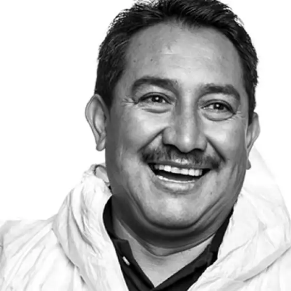 RETRATO, PandG, Mart�n Estrada Corpus, �rea de proceso inicial de jab�n de barra, planta Talism�n D.F., 23 a�os en la empresa.