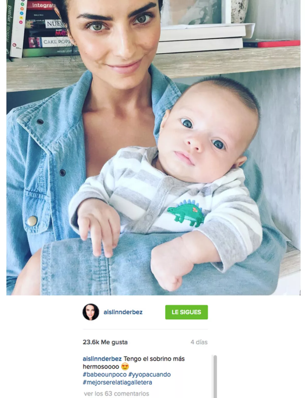 Aislinn no oculta que le encantaría convertirse en mamá, sin embargo, asegura que prefiere que sea una decisión planeada.