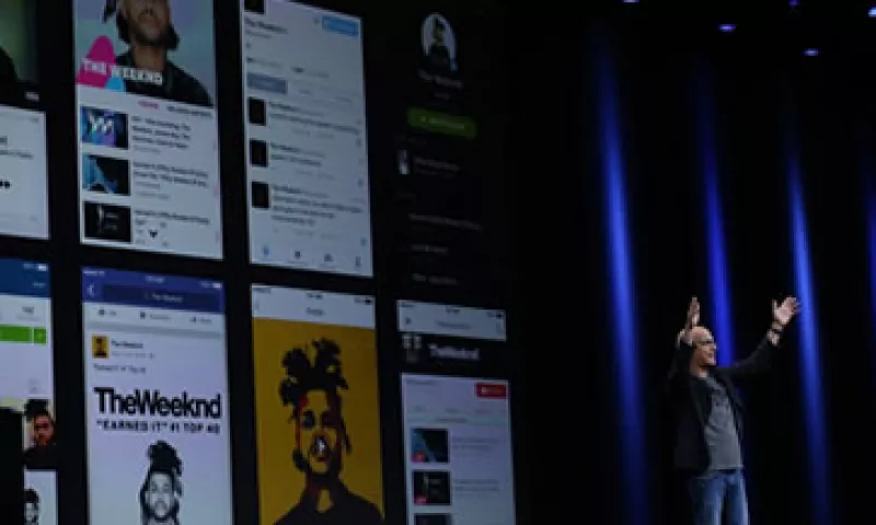 El servicio de música de Apple te permite elegir géneros y artistas. (Foto: AFP )