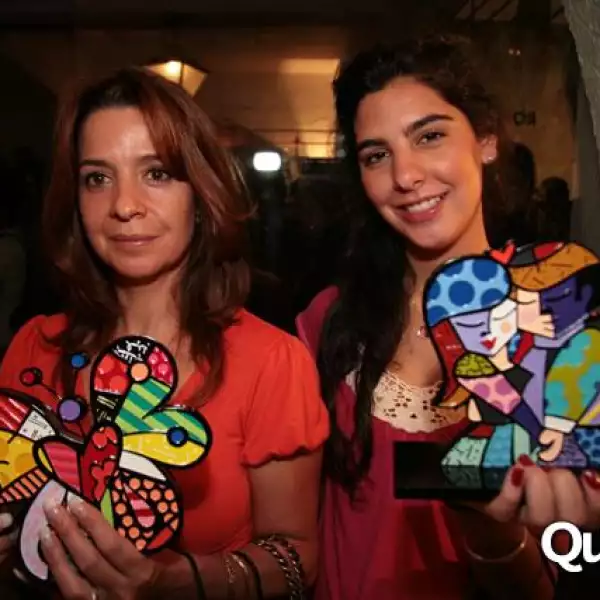 Inaguración exposicion Romero Britto