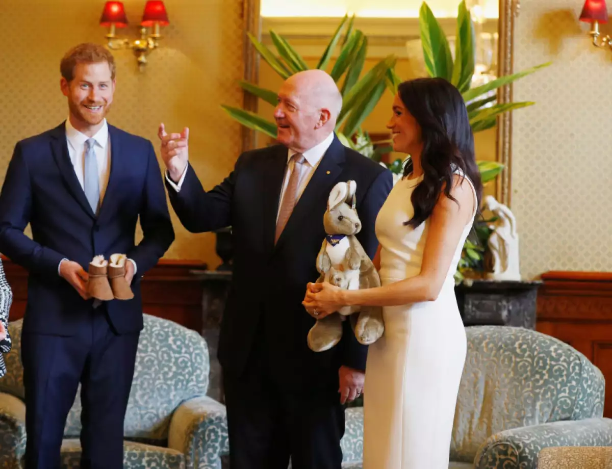 Meghan Markle y el príncipe Harry 