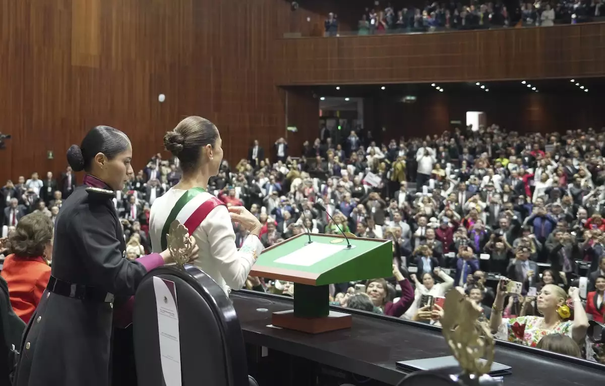 Toma de protesta de Claudia Sheinbaum Pardo como presidenta de México