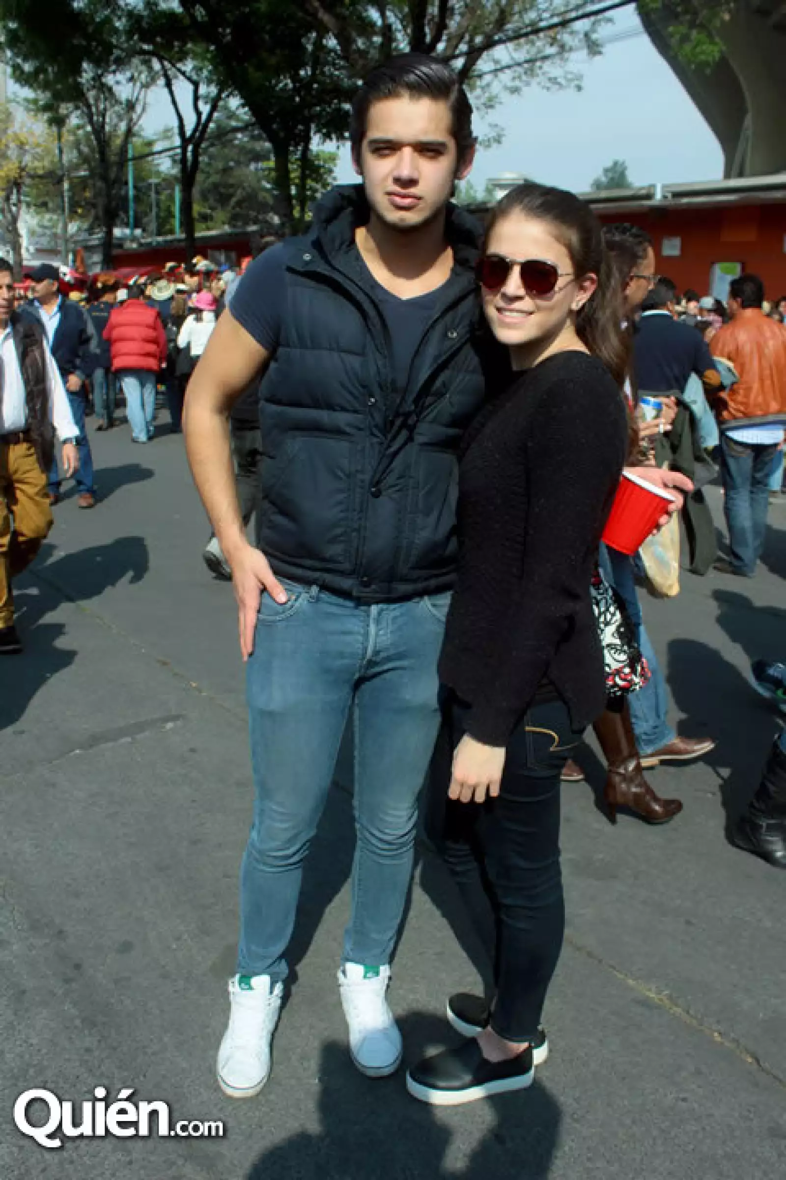 Santiago Cortés y Paola Chagoyán