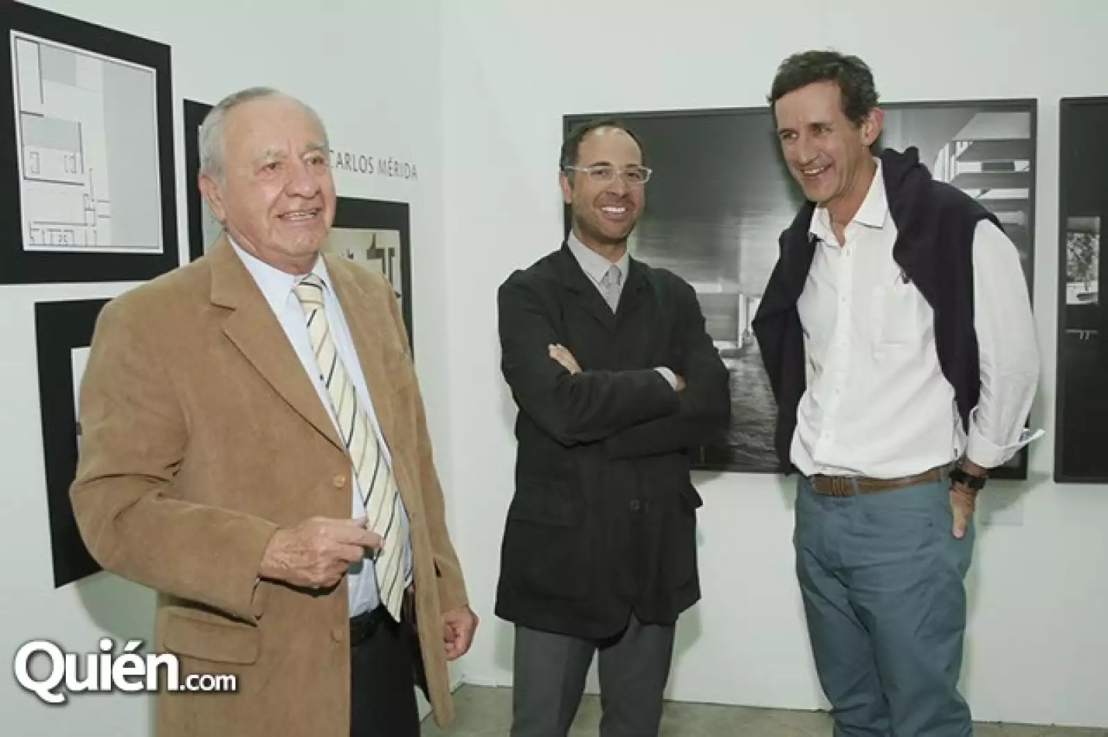 Francisco Serrano,Juan Pablo Serrano y Víctor Legorreta