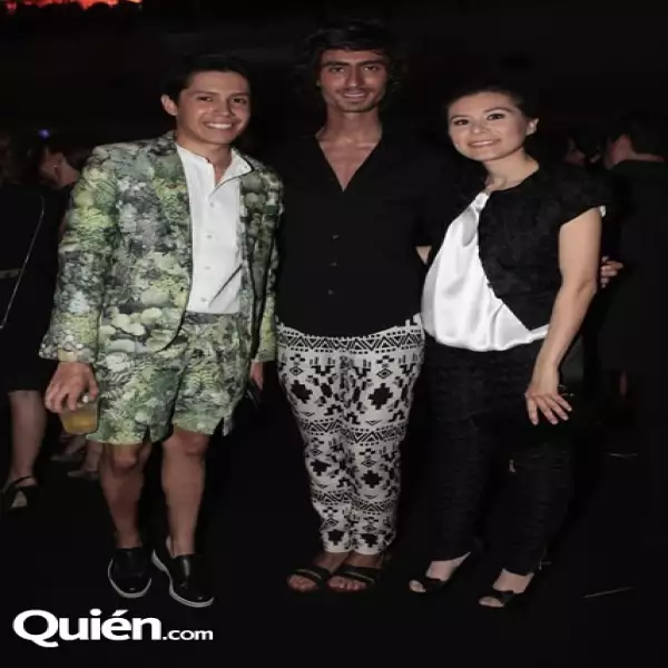 Roberto Monjaráz y Kris Goyri