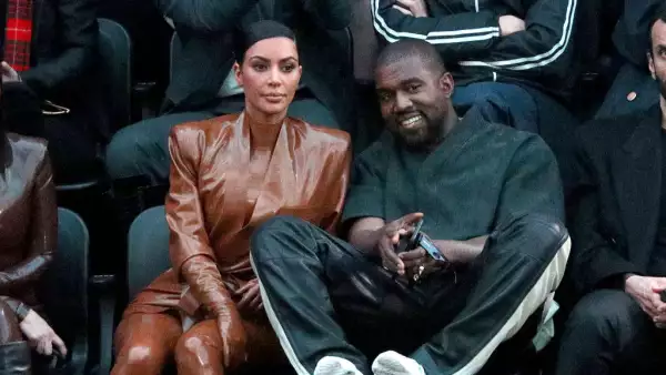 Kim Kardashian y Kanye West.