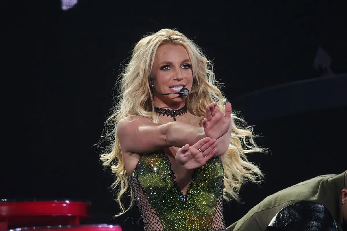 Britney Spears at the Planet Hollywood Resort & Casino in Las Vegas