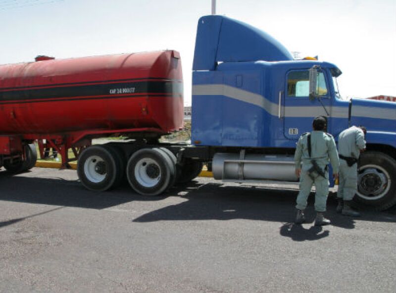 robo de mercanc�a a camiones
