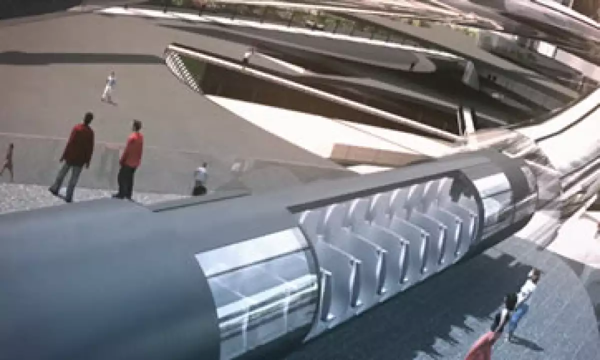 Este sistema viajaría a más de 1,126 kilómetros por hora. (Foto: Hyperloop/Cortesía)