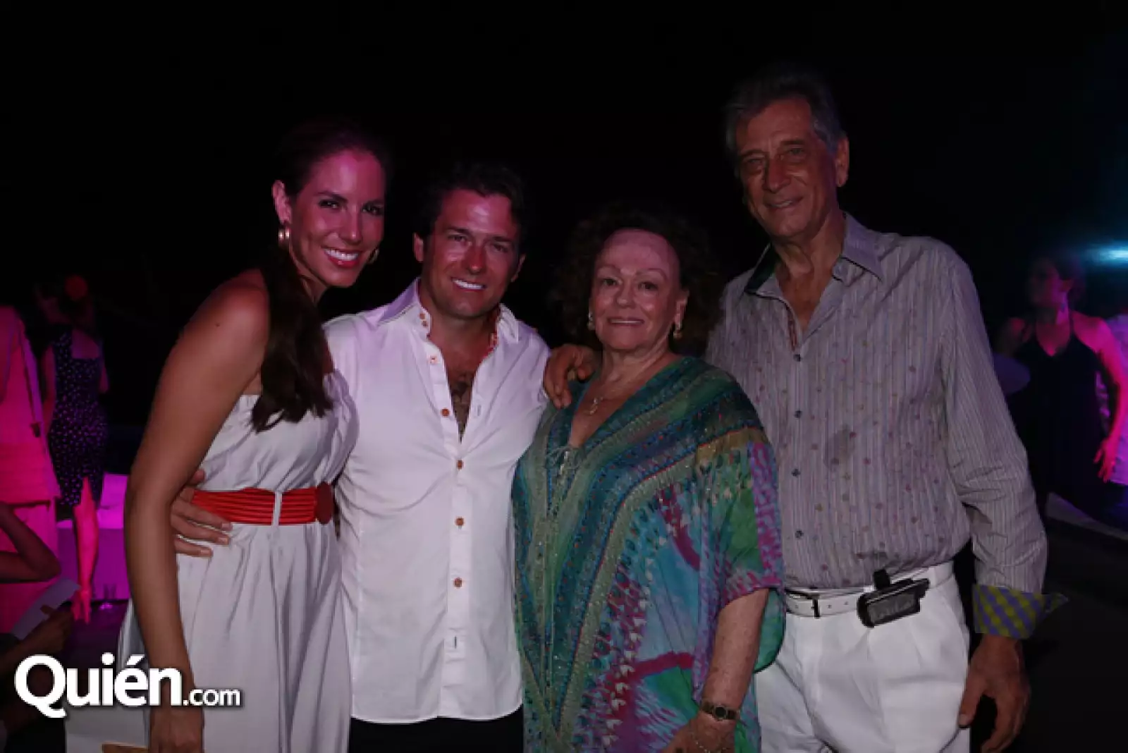 Ivette Ortiz, Eduardo Palazuelos, Susana Palazuelos y Mario Wichtendahl