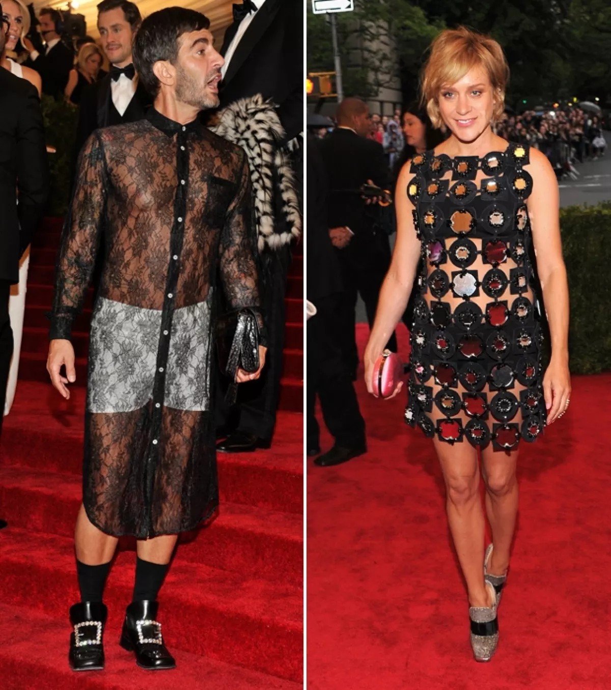 Marc Jacobs y Chloe Sevigny.