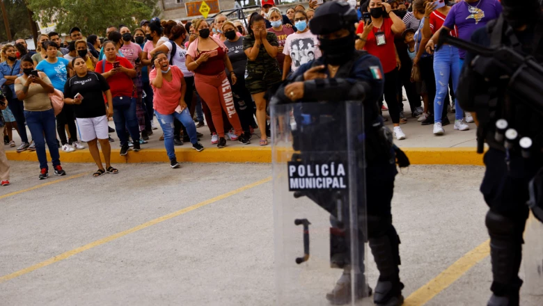The Cereso number 3 state prison following a fight between imprisoned members of rival gangs