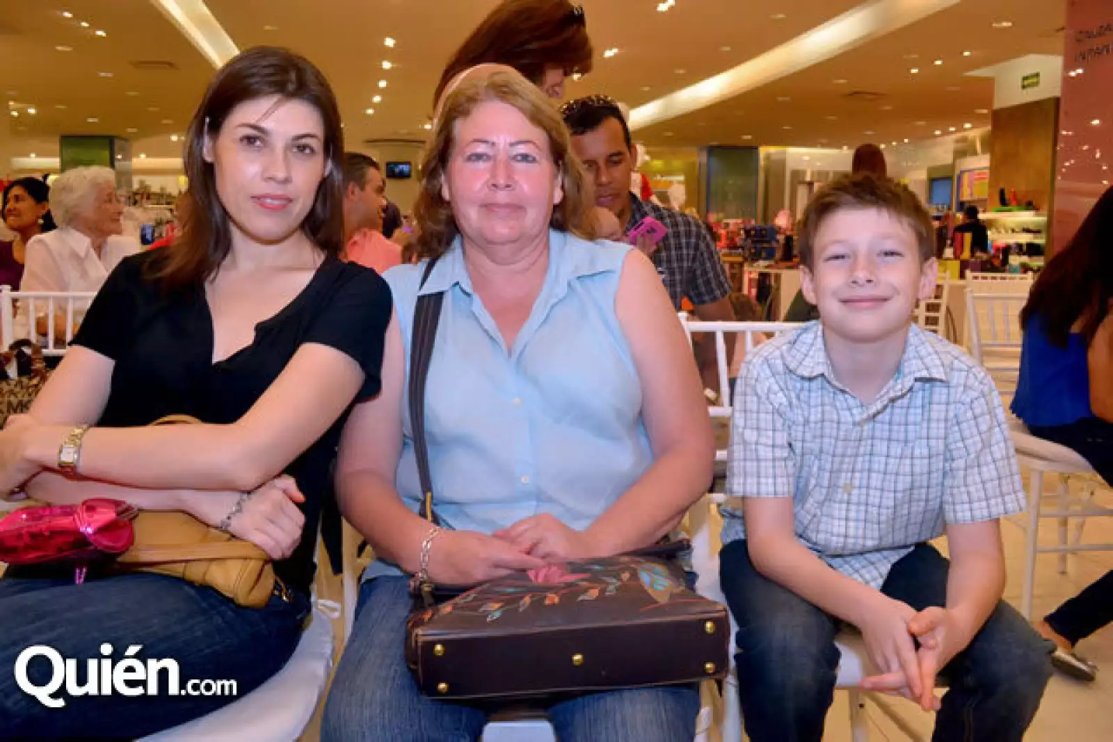 Katia Beltrán, Blanca Rech y César Guzmán
