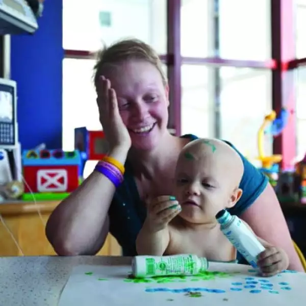 madre hija lucha cancer