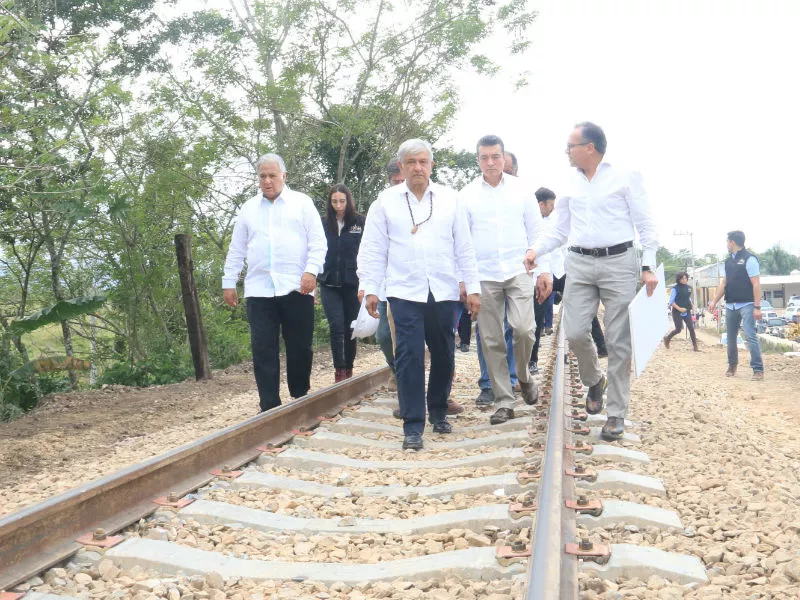 Anuncio del Tren Maya