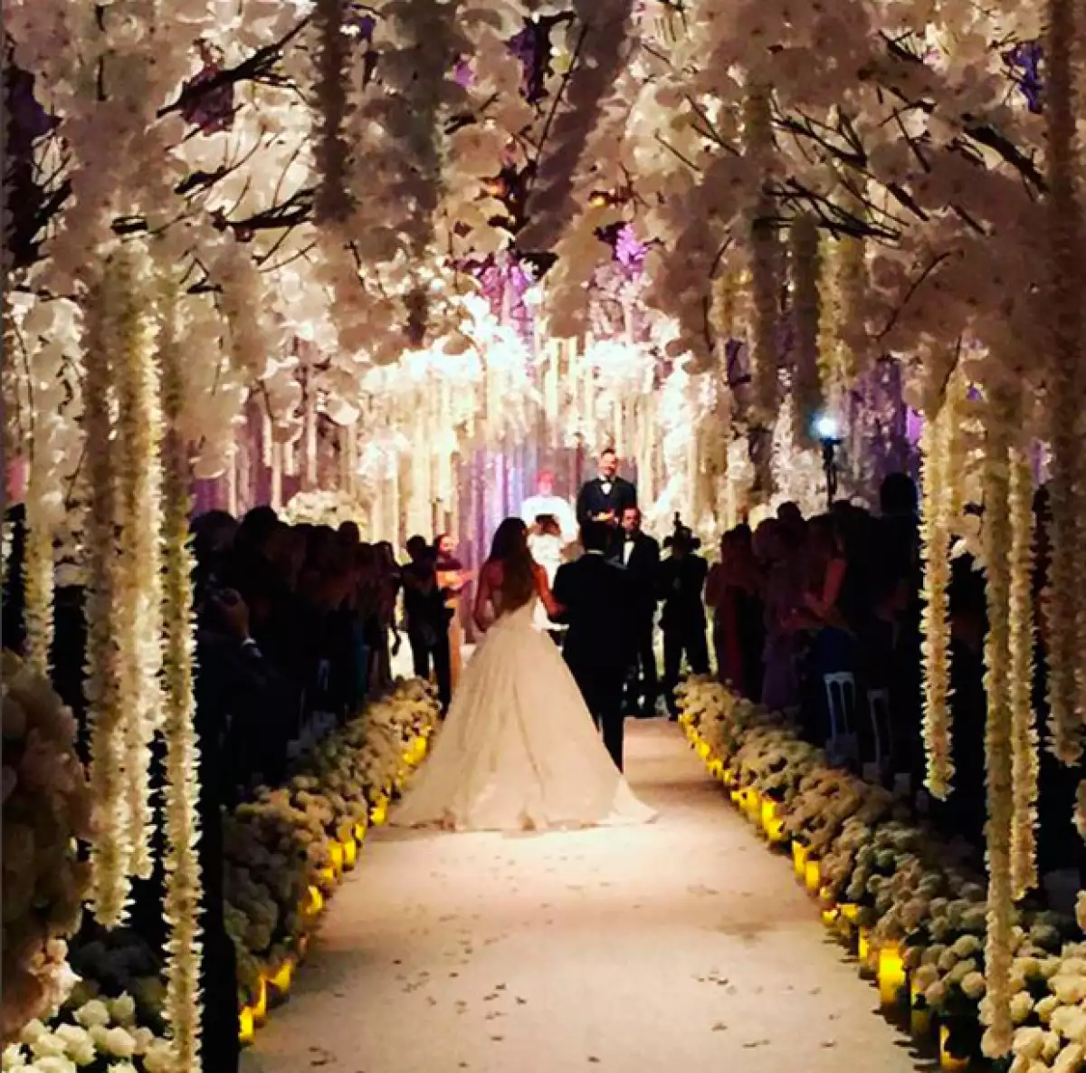 La pareja cuidó cada detalle en este inolvidable día.