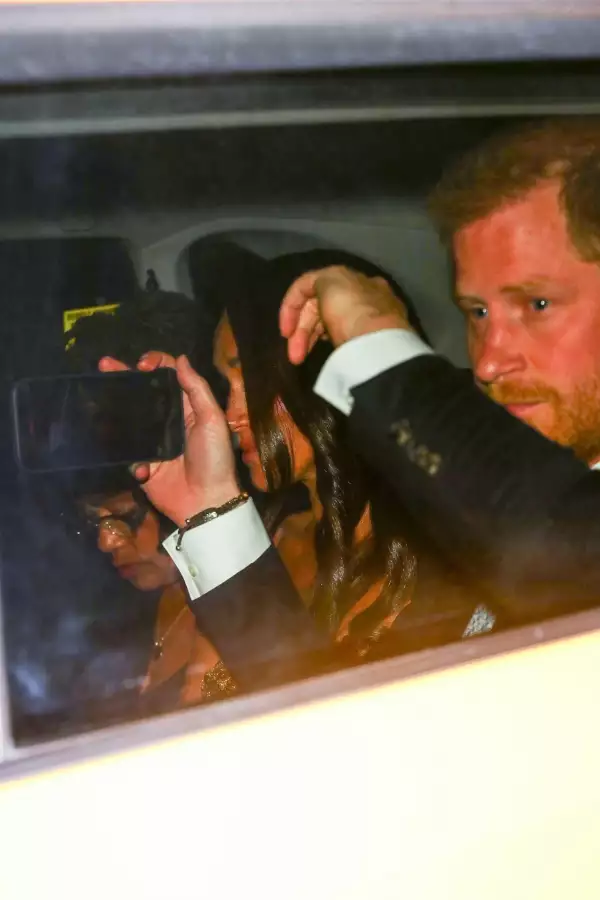 El príncipe Harry durante la persecución