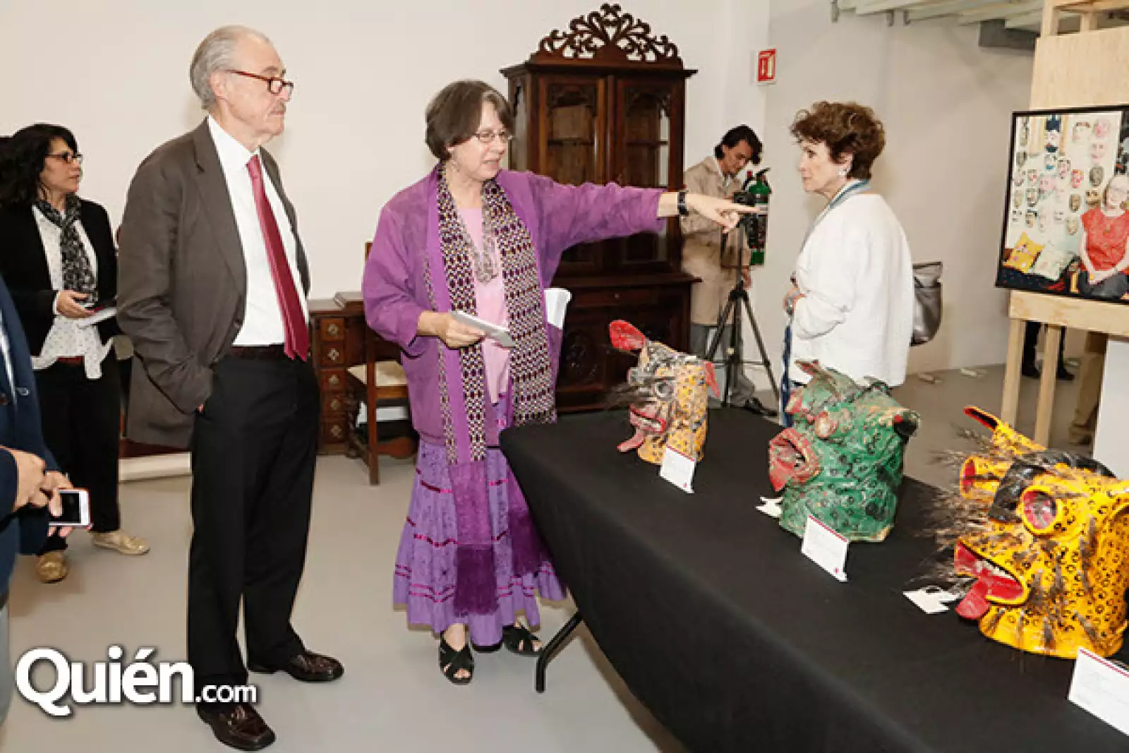 Andrés Aymes, Marta Turok y Margarirta Fernández