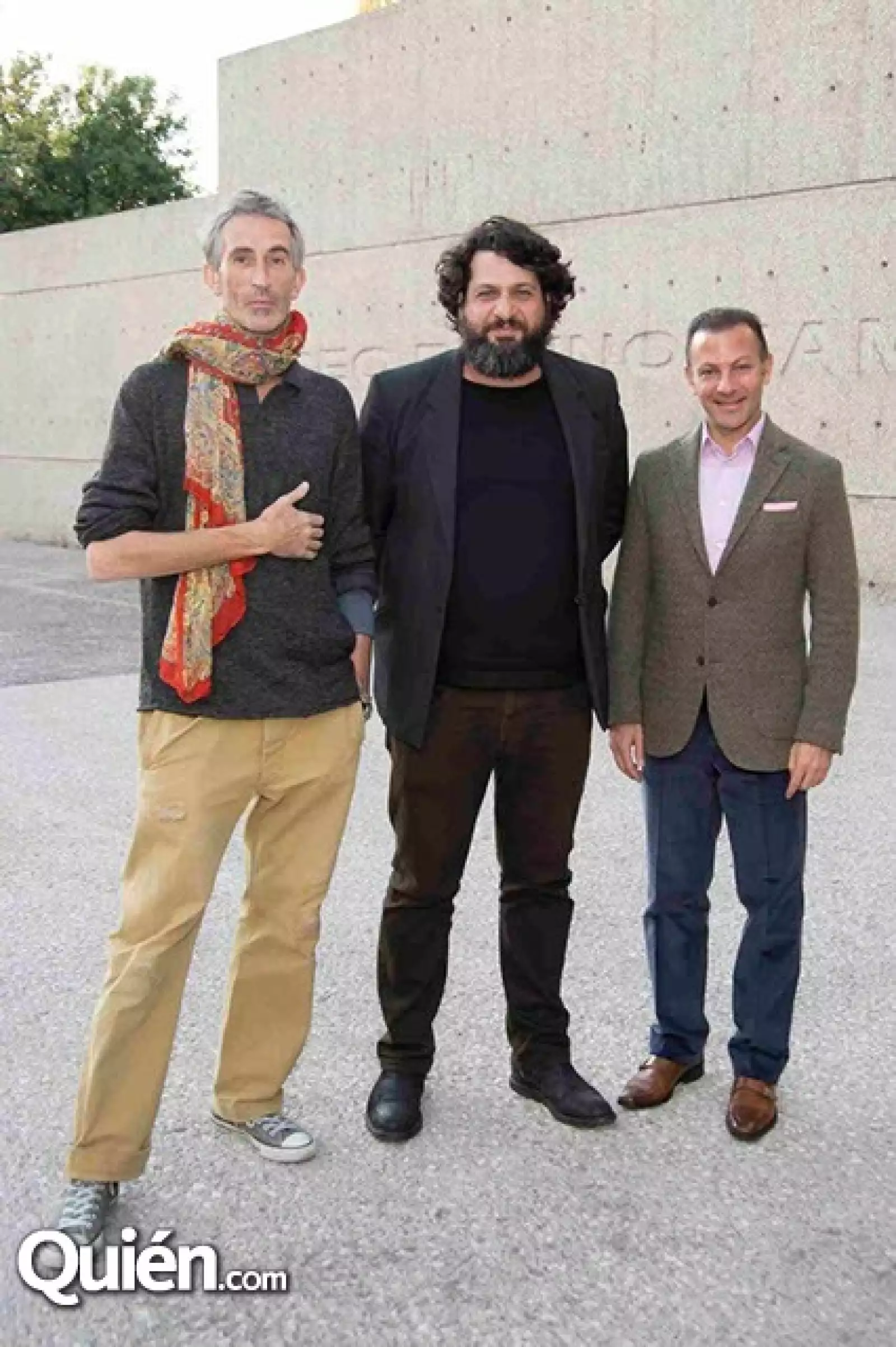 Francis Alys , Juan Gaitán y David Cohen