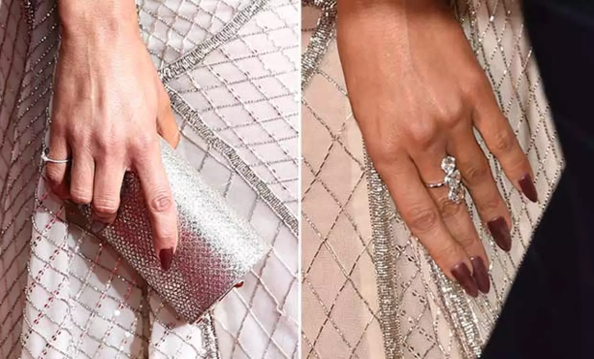 Los diamantes Norman Silverman son sus preferidos y los porta a casi cualquier evento.
