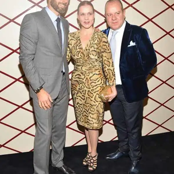 Benoit Louis Vuitton con Lorenza y Eduardo de Molina.
