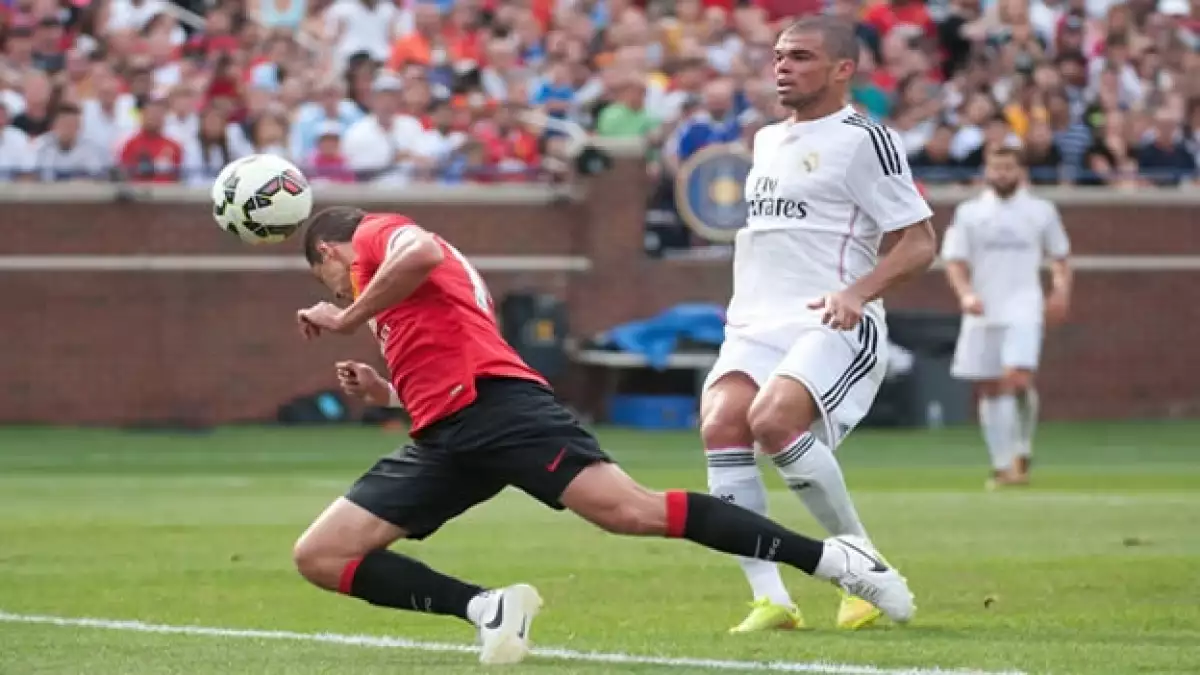 Javier Hernandez gol Manchester vs Real Madrid