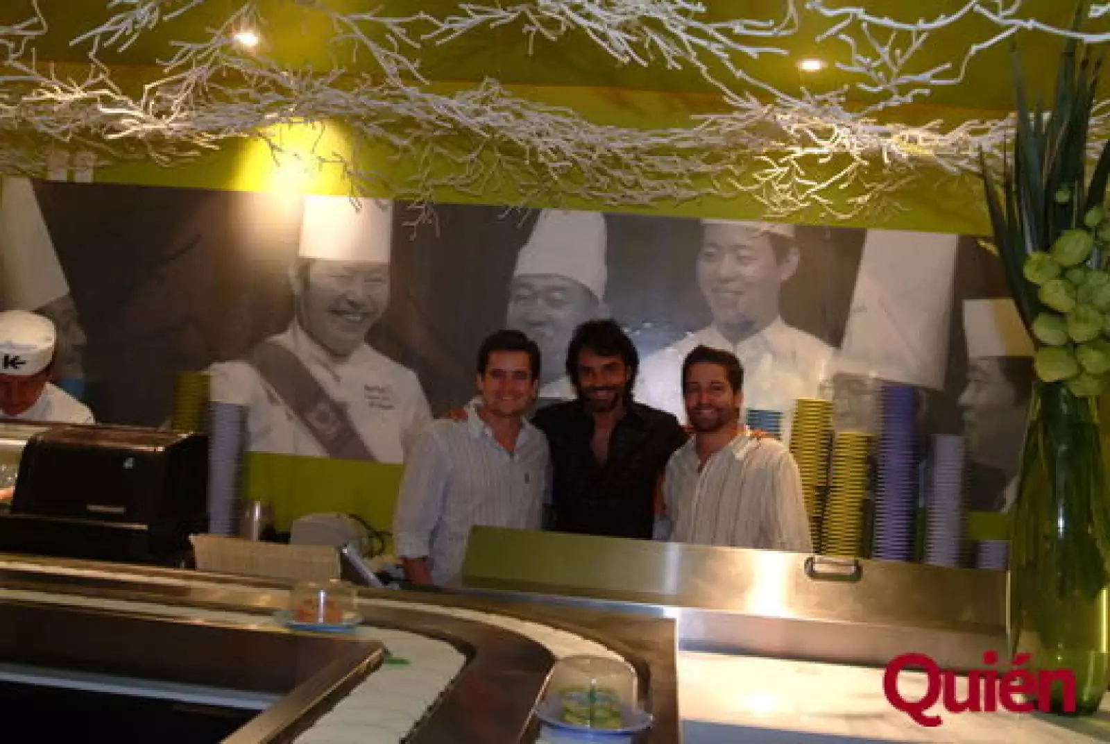 Andrés Mier y Terán, Carlos Mier y Terán, Eugenio Derbez