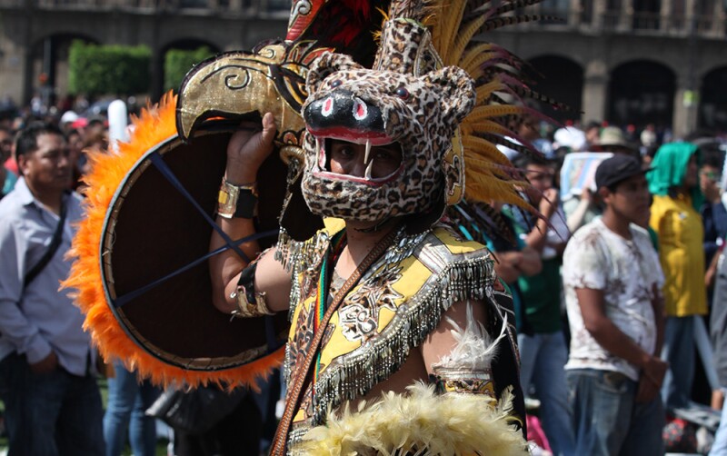 Zocafut México vs. Corea en el Zócalo 2