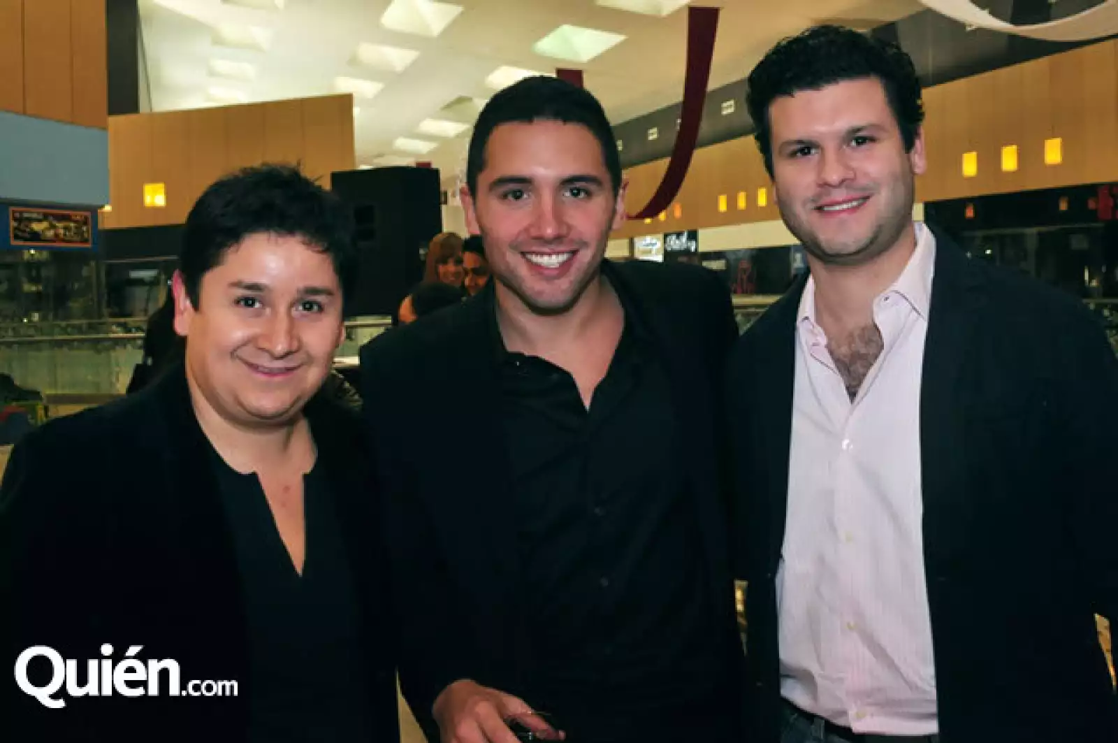 Ramón Matar,Marcelo Álvarez y Luis Carlos Gutiérrez