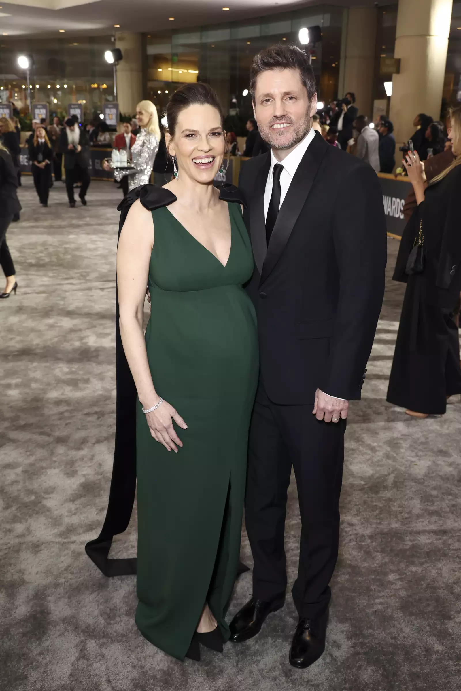 Hilary Swank y Philip Schneider