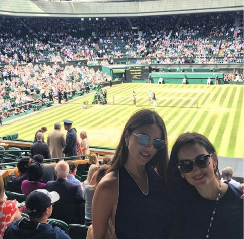 De lo más sexys, Ana y Eiza presumieron su estancia en Wimbledon