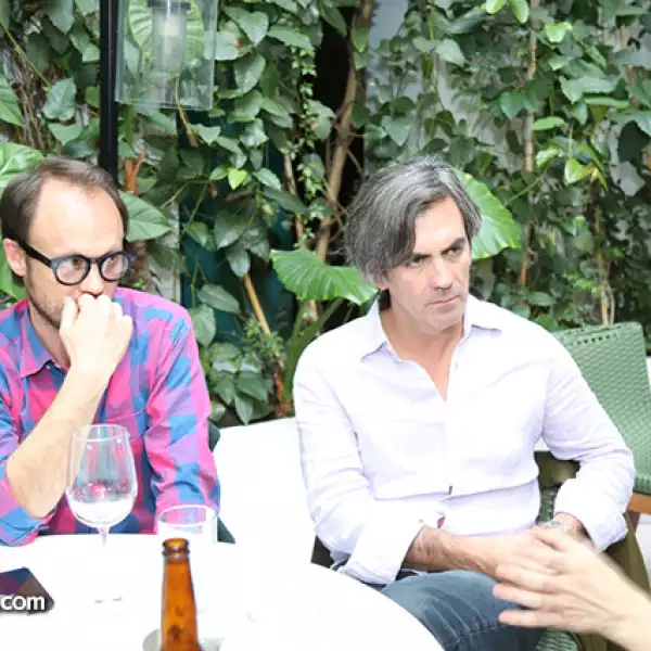 Francisco Ugarte y Gonzalo Lebrija